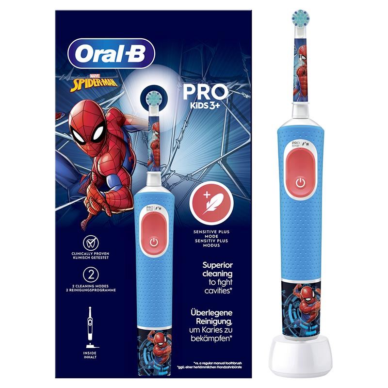 Acheter Brosse À Dents electrique Oral-b Pro Kids Spider Man Bon état - 29,98 € Brosse À Dents electrique Oral-b Pro Kids Spider Man Bon état - reconditionné disponible sur Electro Depot